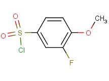 3-fluoro-4-methoxybenzenesulfonyl chloride
