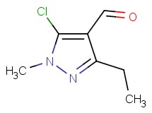 5-chloro-3-ethyl-1-methyl-1H-pyrazole-4-carbaldehyde