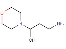 3-(4-morpholinyl)-1-butanamine