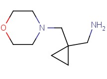 1-[1-(4-morpholinylmethyl)cyclopropyl]methanamine