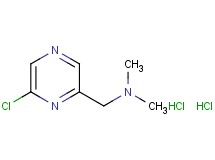 [(6-chloro-2-pyrazinyl)methyl]dimethylamine dihydrochloride