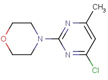4-(4-chloro-6-methyl-2-pyrimidinyl)morpholine