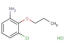(3-chloro-2-propoxyphenyl)amine hydrochloride