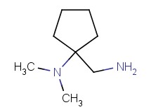 1-(aminomethyl)-N,N-dimethylcyclopentanamine