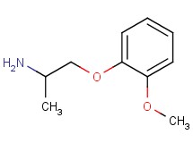1-(2-methoxyphenoxy)-2-propanamine