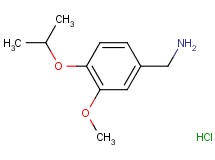 (4-isopropoxy-3-methoxybenzyl)amine hydrochloride