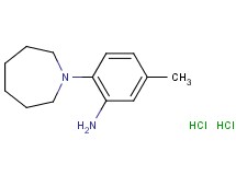 [2-(1-azepanyl)-5-methylphenyl]amine dihydrochloride