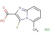 3-fluoro-5-methylimidazo[1,2-a]pyridine-2-carboxylic acid hydrochloride