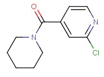 2-chloro-4-(1-piperidinylcarbonyl)pyridine