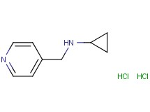 N-(4-pyridinylmethyl)cyclopropanamine dihydrochloride