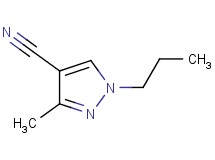 3-methyl-1-propyl-1H-pyrazole-4-carbonitrile