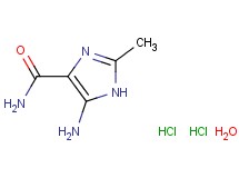 5-amino-2-methyl-1H-imidazole-4-carboxamide dihydrochloride hydrate