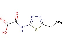 [(5-ethyl-1,3,4-thiadiazol-2-yl)amino](oxo)acetic acid