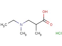3-[ethyl(methyl)amino]-2-methylpropanoic acid hydrochloride