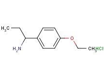 [1-(4-ethoxyphenyl)propyl]amine hydrochloride