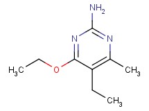 4-ethoxy-5-ethyl-6-methyl-2-pyrimidinamine