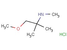 (2-methoxy-1,1-dimethylethyl)methylamine hydrochloride