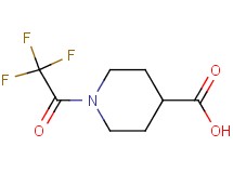 1-(trifluoroacetyl)-4-piperidinecarboxylic acid