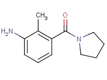 2-methyl-3-(1-pyrrolidinylcarbonyl)aniline