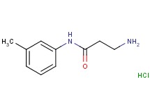 N~1~-(3-methylphenyl)-beta-alaninamide hydrochloride