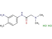 N~1~-(3-amino-4-methylphenyl)-N~2~,N~2~-dimethylglycinamide dihydrochloride N~1~-(3-amino-4-methylphenyl)-N~2~,N~2~-dimethylglycinamide dihydrochloride