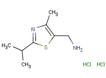 [(2-isopropyl-4-methyl-1,3-thiazol-5-yl)methyl]amine dihydrochloride