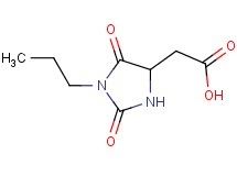 (2,5-dioxo-1-propyl-4-imidazolidinyl)acetic acid (2,5-dioxo-1-propyl-4-imidazolidinyl)acetic acid