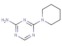 4-(1-piperidinyl)-1,3,5-triazin-2-amine
