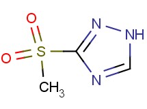 3-(methylsulfonyl)-1H-1,2,4-triazole