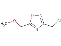 3-(chloromethyl)-5-(methoxymethyl)-1,2,4-oxadiazole