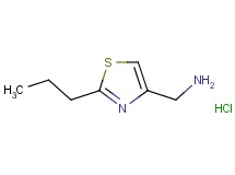 [(2-propyl-1,3-thiazol-4-yl)methyl]amine hydrochloride