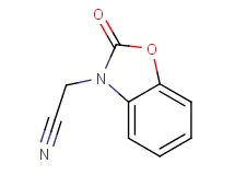 (2-oxo-1,3-benzoxazol-3(2H)-yl)acetonitrile