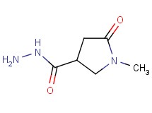 1-methyl-5-oxo-3-pyrrolidinecarbohydrazide