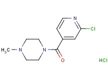 1-(2-chloroisonicotinoyl)-4-methylpiperazine hydrochloride