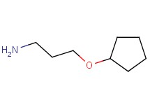3-(cyclopentyloxy)-1-propanamine
