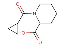 1-(cyclopropylcarbonyl)-2-piperidinecarboxylic acid