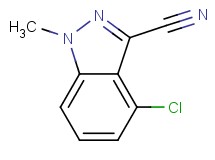 4-chloro-1-methyl-1H-indazole-3-carbonitrile