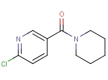 2-chloro-5-(1-piperidinylcarbonyl)pyridine 2-chloro-5-(1-piperidinylcarbonyl)pyridine