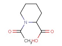 1-acetyl-2-piperidinecarboxylic acid