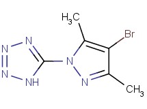 5-(4-bromo-3,5-dimethyl-1H-pyrazol-1-yl)-1H-tetrazole