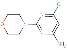 6-chloro-2-(4-morpholinyl)-4-pyrimidinamine
