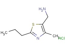 [(4-methyl-2-propyl-1,3-thiazol-5-yl)methyl]amine hydrochloride