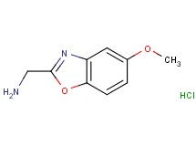 [(5-methoxy-1,3-benzoxazol-2-yl)methyl]amine hydrochloride