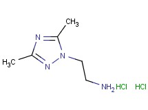 [2-(3,5-dimethyl-1H-1,2,4-triazol-1-yl)ethyl]amine dihydrochloride