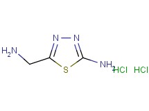 5-(aminomethyl)-1,3,4-thiadiazol-2-amine dihydrochloride