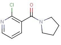 2-chloro-3-(1-pyrrolidinylcarbonyl)pyridine 2-chloro-3-(1-pyrrolidinylcarbonyl)pyridine