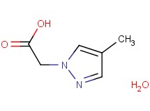 (4-methyl-1H-pyrazol-1-yl)acetic acid hydrate (4-methyl-1H-pyrazol-1-yl)acetic acid hydrate