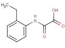 [(2-ethylphenyl)amino](oxo)acetic acid