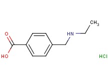 4-[(ethylamino)methyl]benzoic acid hydrochloride