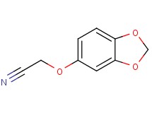 (1,3-benzodioxol-5-yloxy)acetonitrile